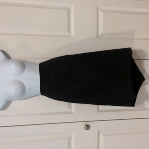 Straight black skirt, never worn